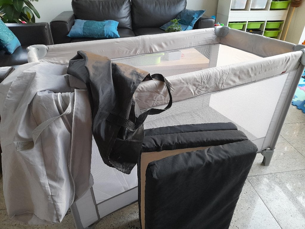 Reisbedje met apart matrasje, Enlèvement, Comme neuf, Lit de voyage