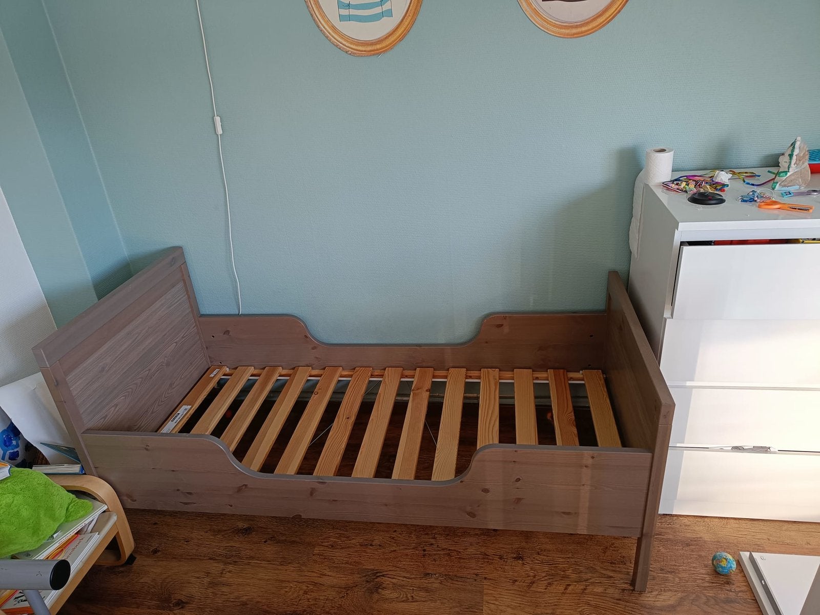 Kinderbed Ikea, Ophalen, Gebruikt, 70 tot 85 cm, 140 tot 160 cm