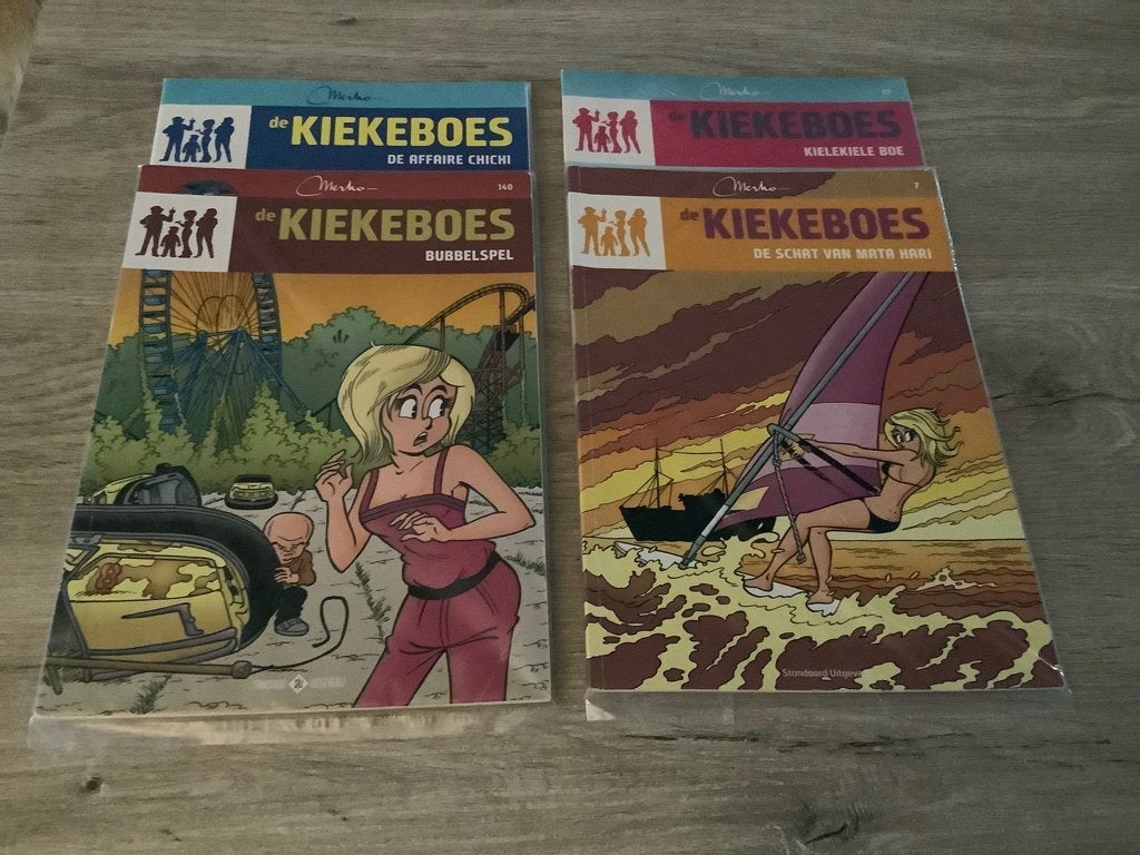 De Kiekeboes verschillende strips (2011-2018), Livres, BD, Comme neuf, Plusieurs BD, Enlèvement ou Envoi
