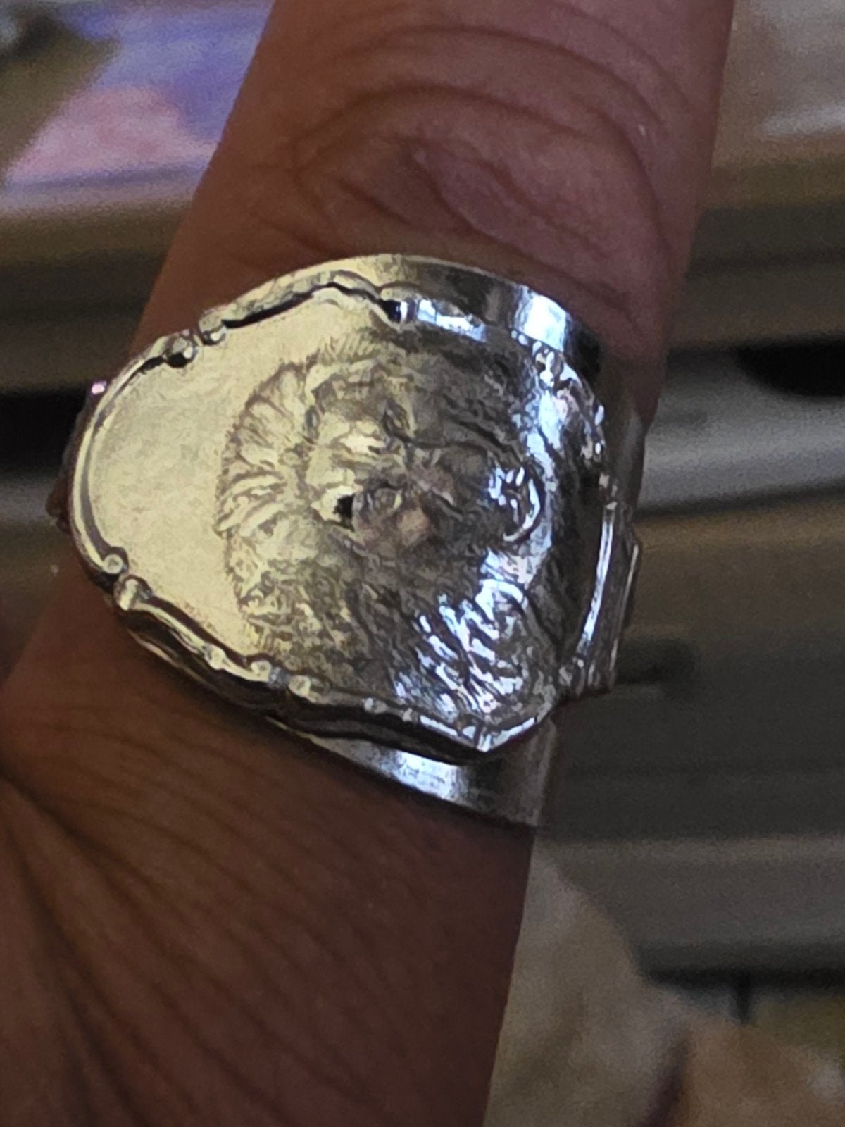 bague fait main, Argent, Argent
