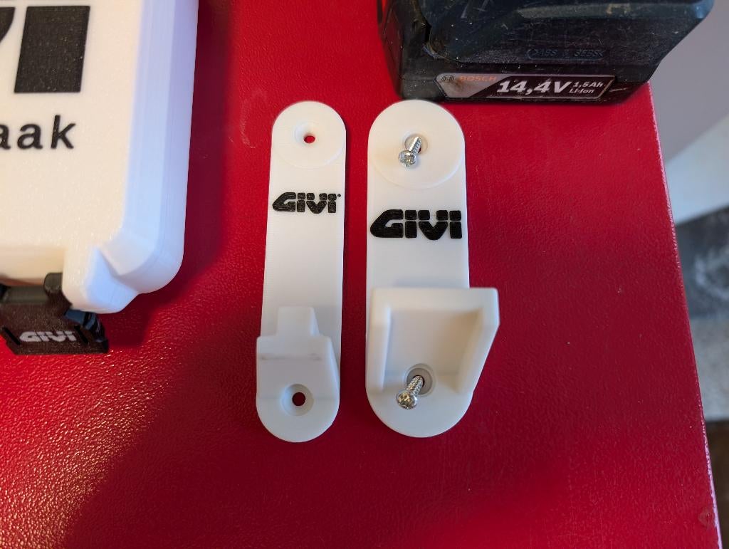 GIVI Monokey wandhaak muur montage haak voor topkoffer, Motoren, Ophalen of Verzenden, Nieuw
