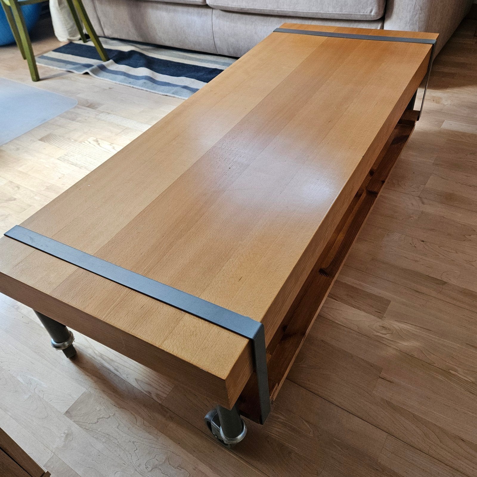 meuble tv/table basse, Maison & Meubles, 100 à 150 cm, Enlèvement, Utilisé, 50 à 100 cm