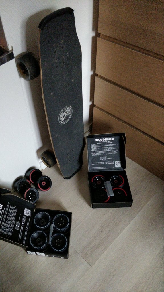 E-Skateboard 1500W ~ 'Custom', Enlèvement, Utilisé, Skateboard, Longboard