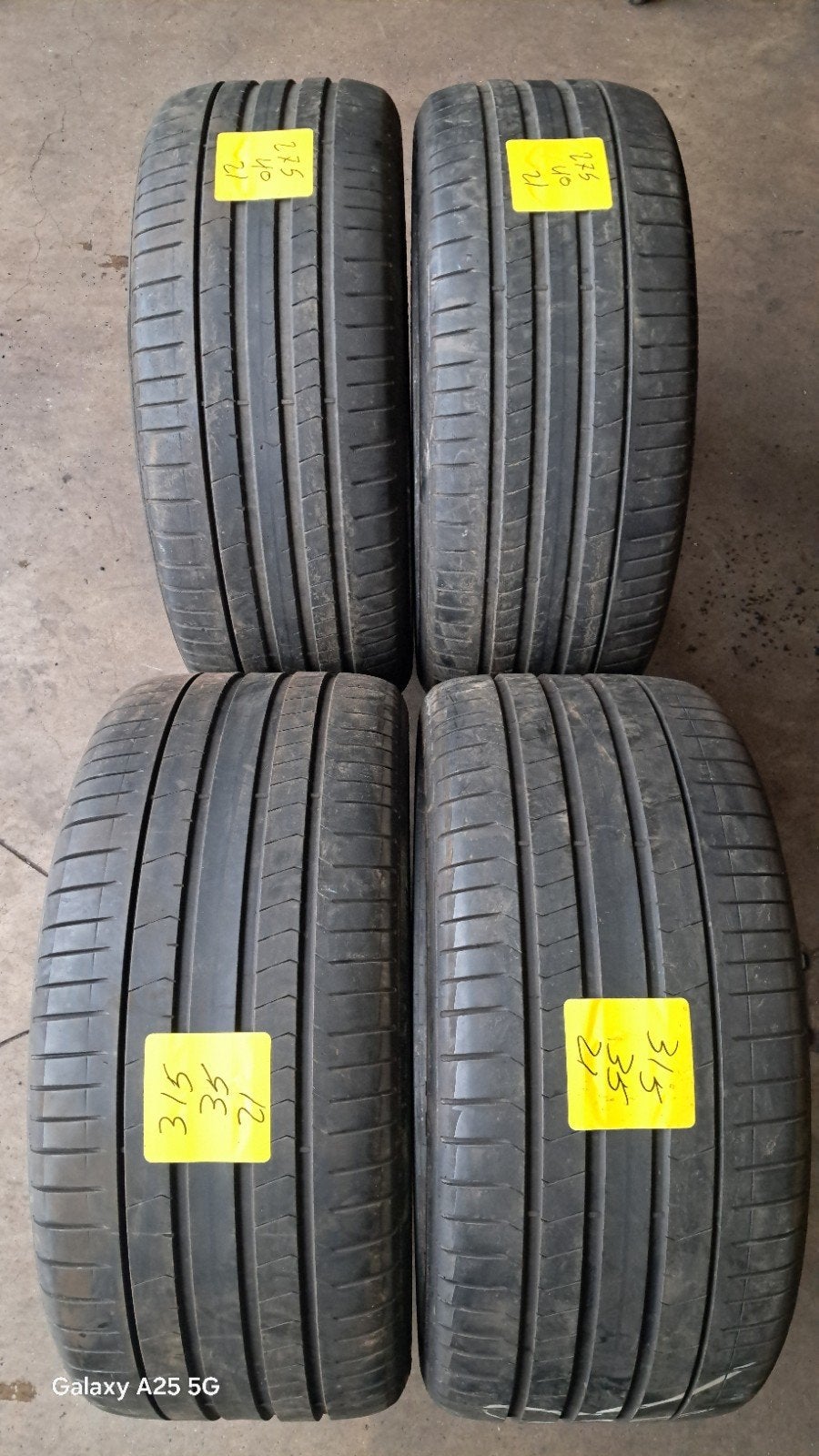 275/40R21 315/35R21 275/40/21 315/35/21 été Pirelli, Enlèvement, Skoda