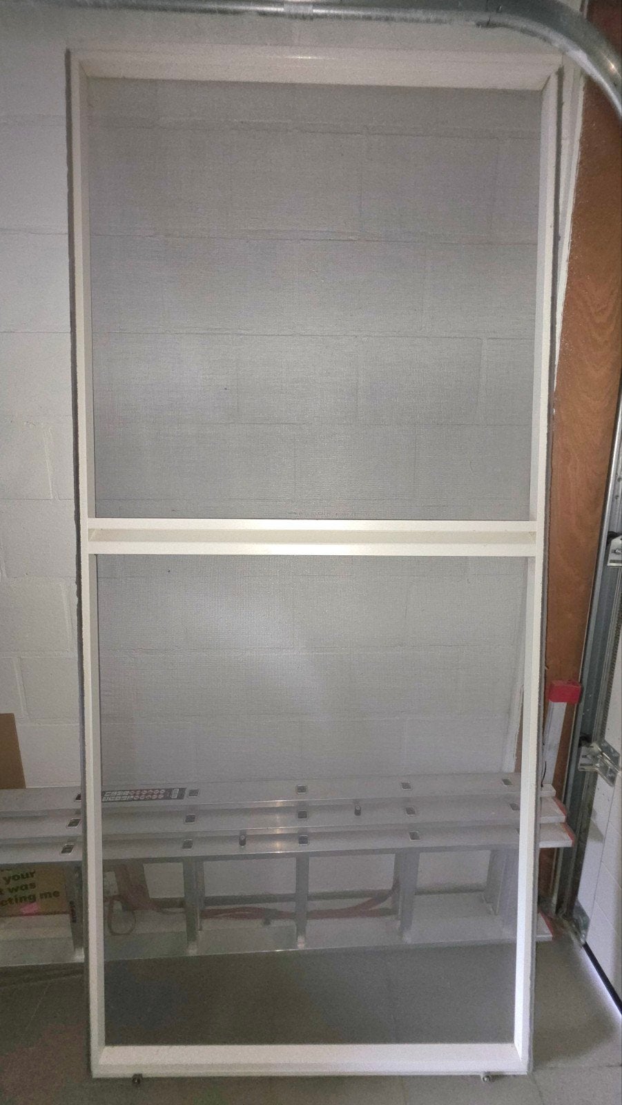 Vliegenraam op wieltjes voor schuifraam 214,5x98,5cm, Doe-het-zelf en Bouw, Ophalen