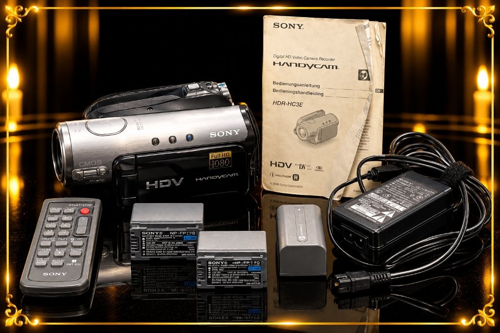 Sony Handycam HDR-HC3E HDV – complete set, Verzenden, 20x of meer, Overige soorten, Zo goed als nieuw