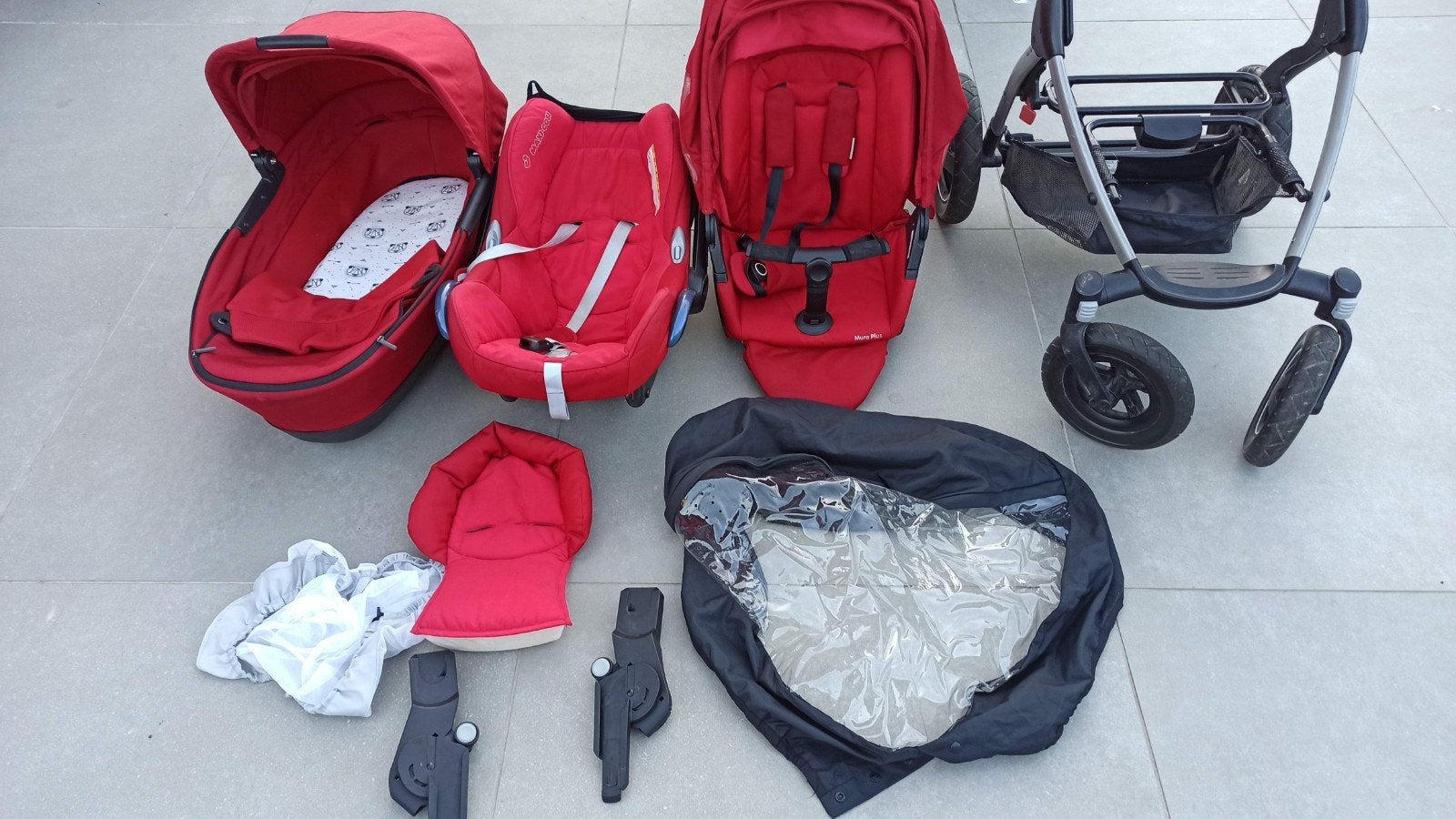 Poussette 3en1, Enfants & Bébés, Poussette combi, Enlèvement, Utilisé, Voiture duo
