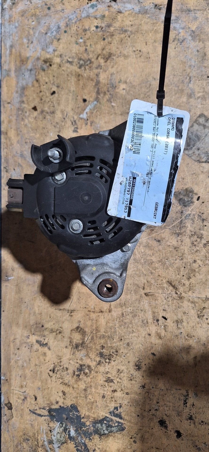 Originele Dynamo Opel Corsa E Adam 1.2 1.4 Benzine 13585636, Gebruikt, -, -, Opel