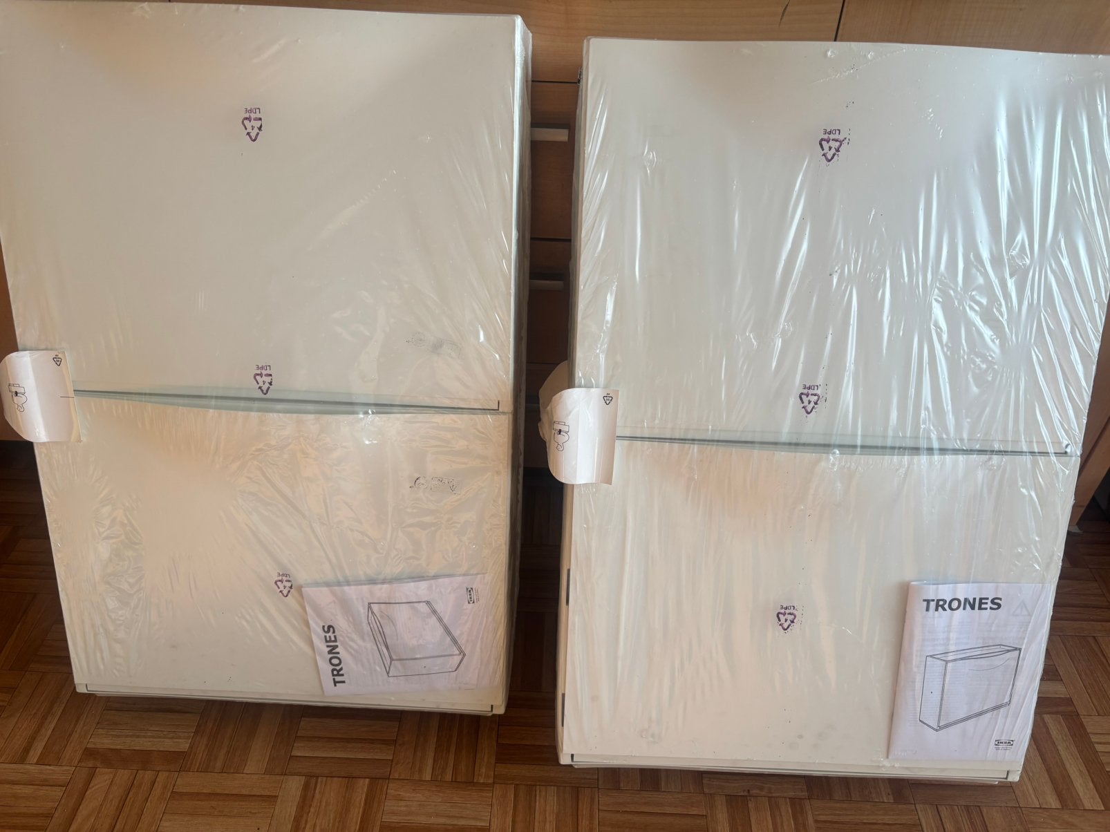 Schoenrekken van Trones ikea nog nieuw., Huis en Inrichting, Woonaccessoires | Kisten, Zo goed als nieuw, Ophalen