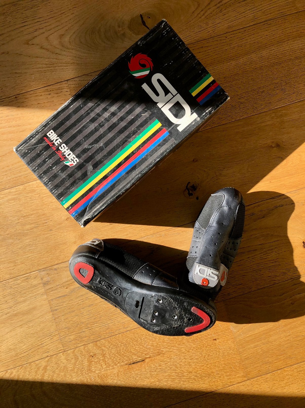 Sidi retro fietsschoenen - m42, Sports & Fitness, Cyclisme, Enlèvement, Comme neuf
