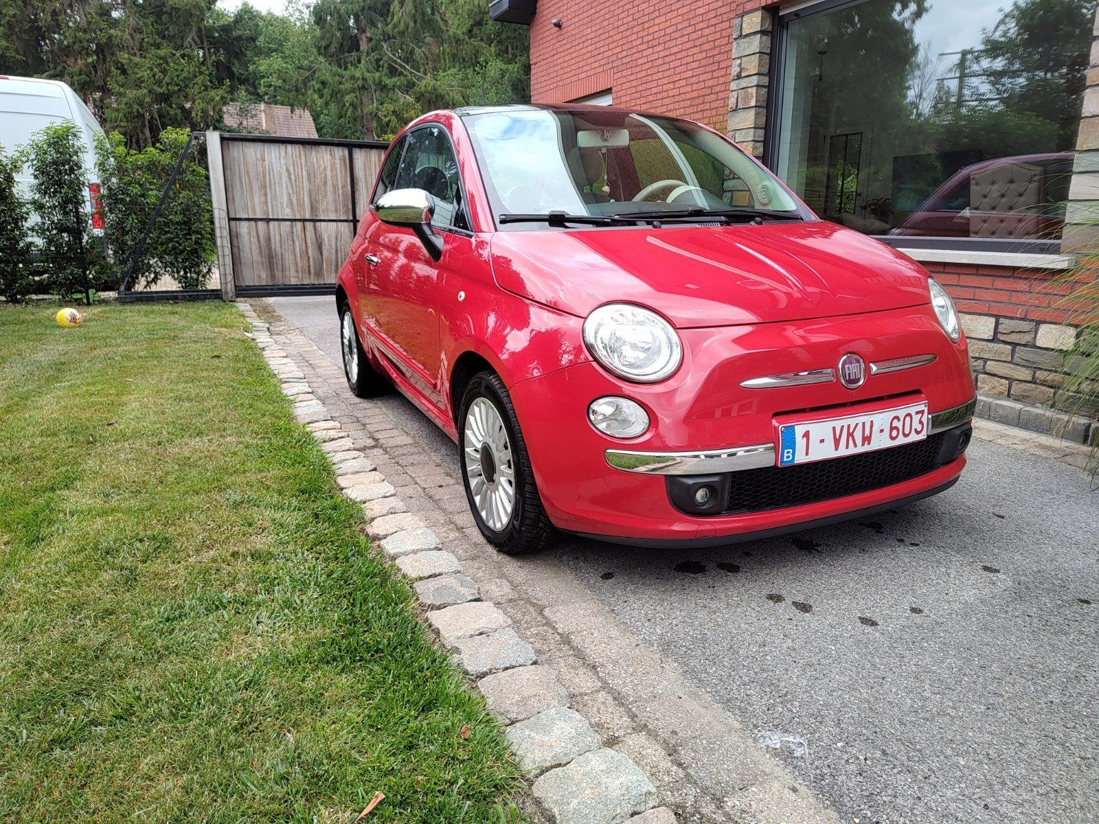 Fiat 500 -2014j, Auto's, Fiat, Voorwielaandrijving, 4 zetels, Stof, Handgeschakeld