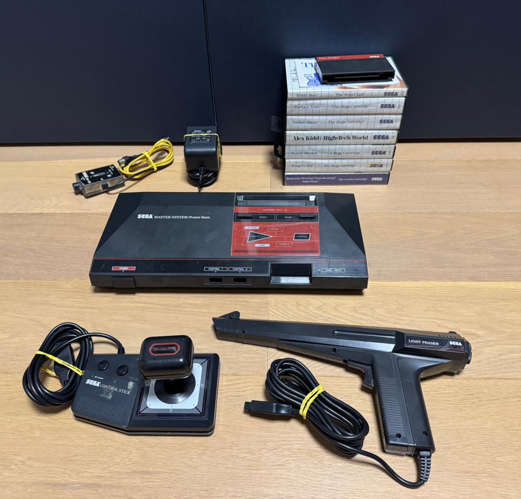 Sega master system, Ophalen, Gebruikt