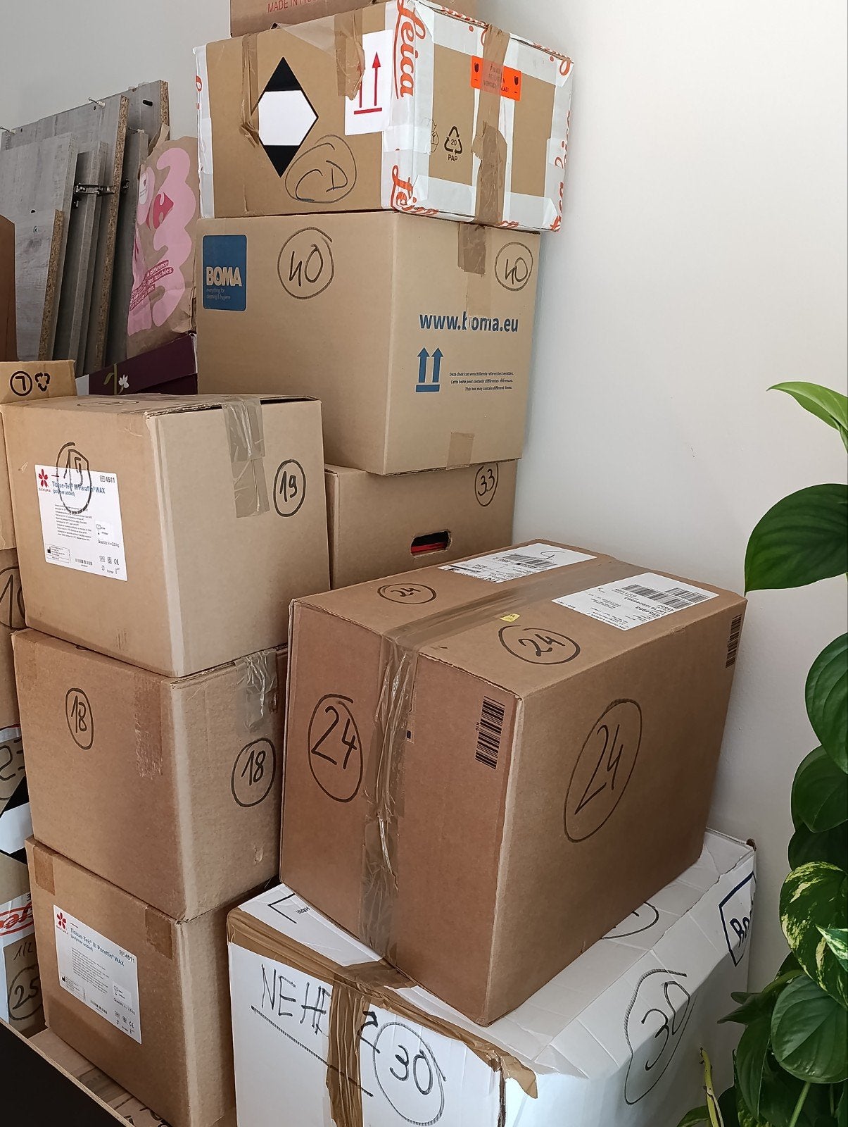 Cartons de déménagement à donner, Bricolage & Construction, Enlèvement
