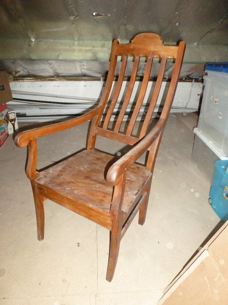 ancien fauteuil de herve, Enlèvement