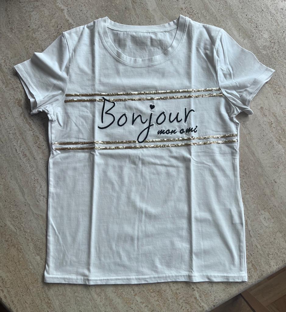 T-shirt, Kleding | Dames, T-shirts, Ophalen of Verzenden, Zo goed als nieuw, Wit