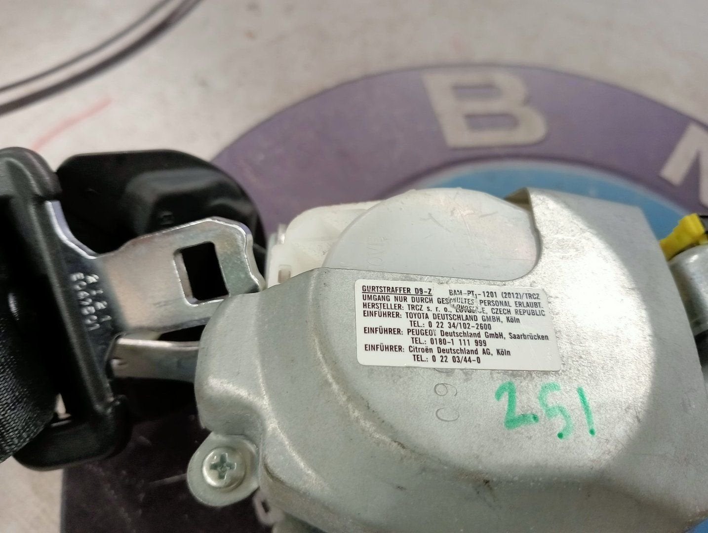Airbag  Module met artikelnummer L071701 Toyota aygo, -, Toyota, Utilisé, -