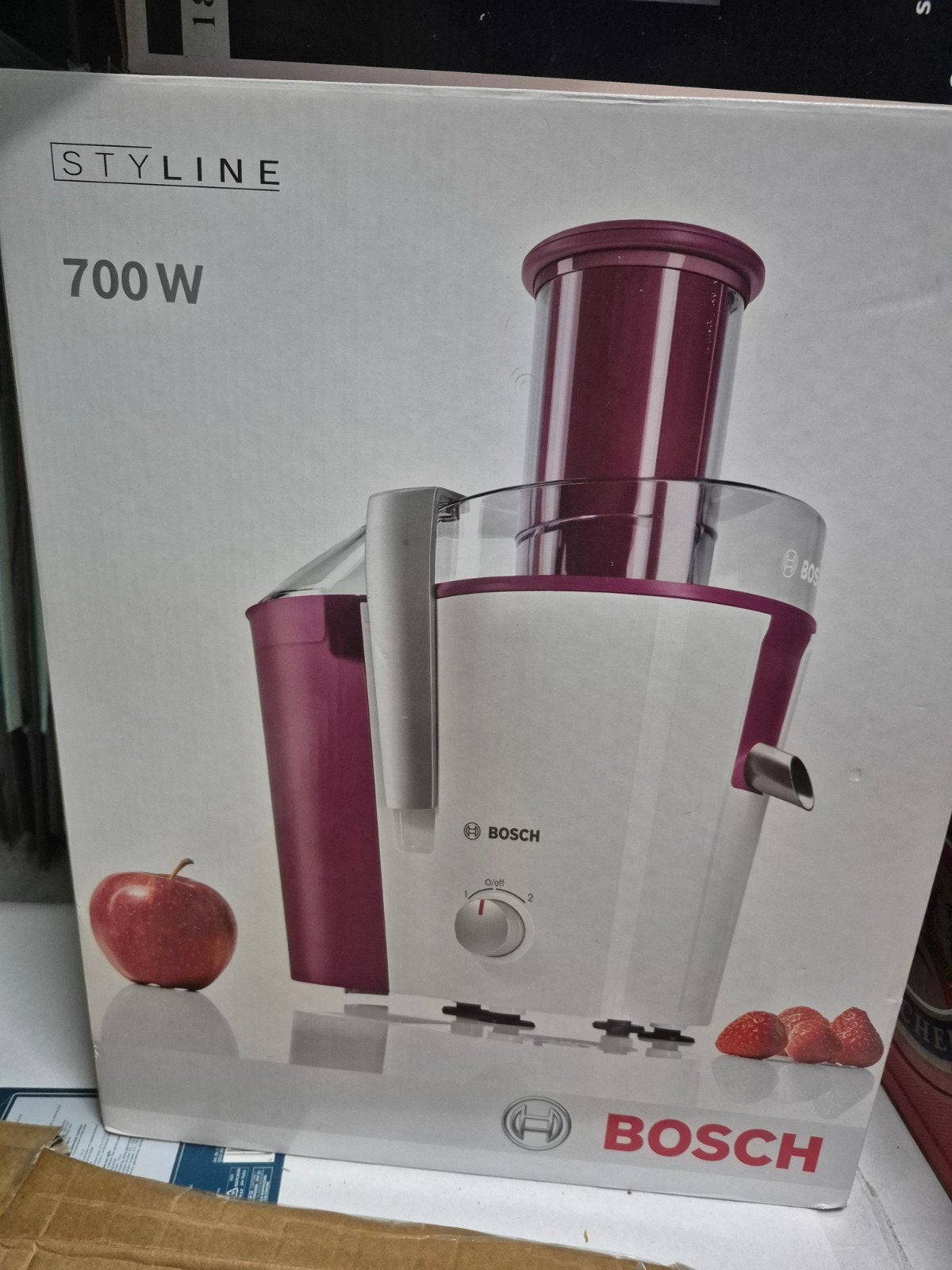 Bosch Styline MES20C0 sapcentrifuge – 700W – NIEUW in doos, Electroménager, Enlèvement ou Envoi, Presse-agrumes
