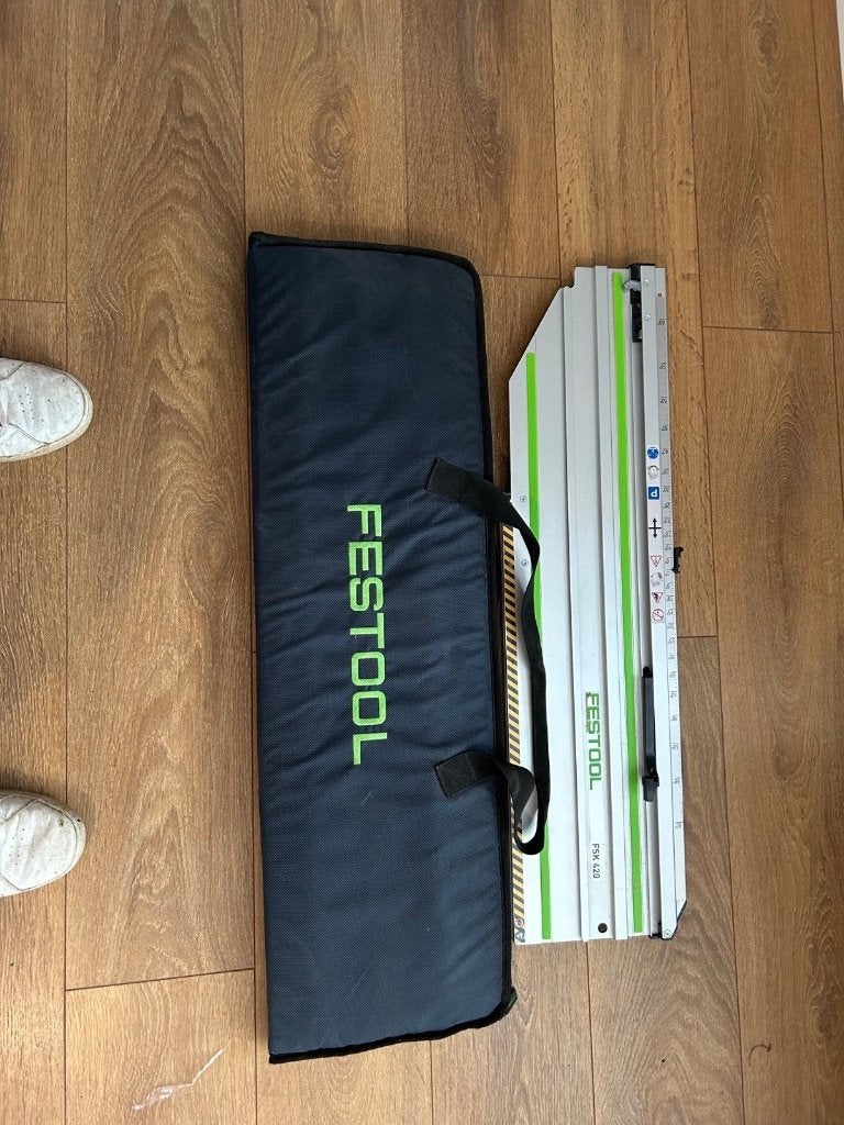 Festool HKC 55 EB Li-Basic accu-cirkelzaag, Enlèvement ou Envoi, Comme neuf, Scie circulaire