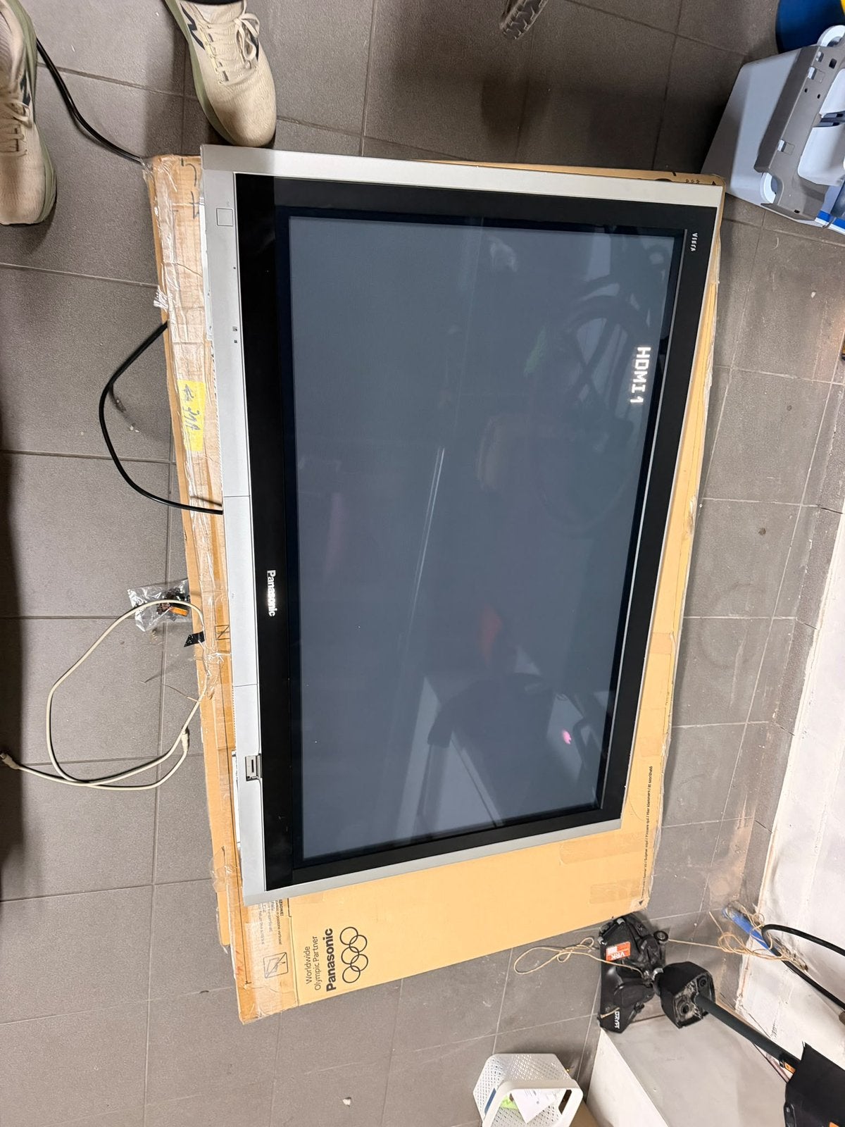 55 inch oled TV - panasonic, Audio, Tv en Foto, Ophalen, Panasonic, OLED, Zo goed als nieuw