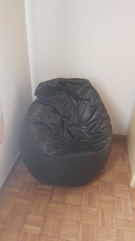 pouf, Maison & Meubles, Sièges-poires, Enlèvement, Comme neuf, Brun, Pouf
