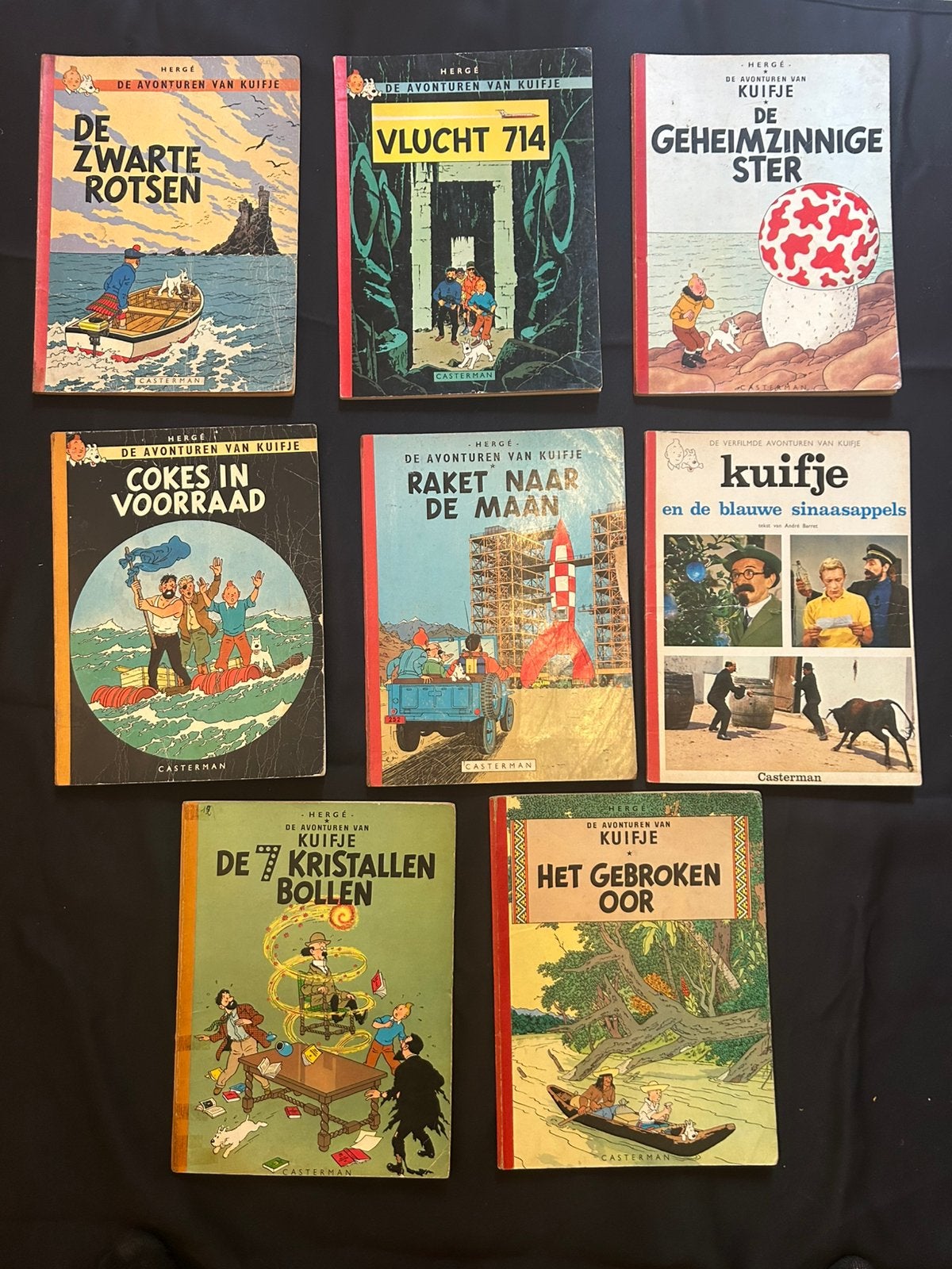Kuifje, Enlèvement ou Envoi, Utilisé