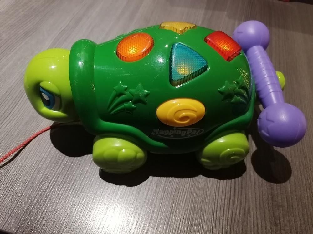 Schildpad met licht en geluid., Ophalen, Gebruikt, Ontdekken, Met licht