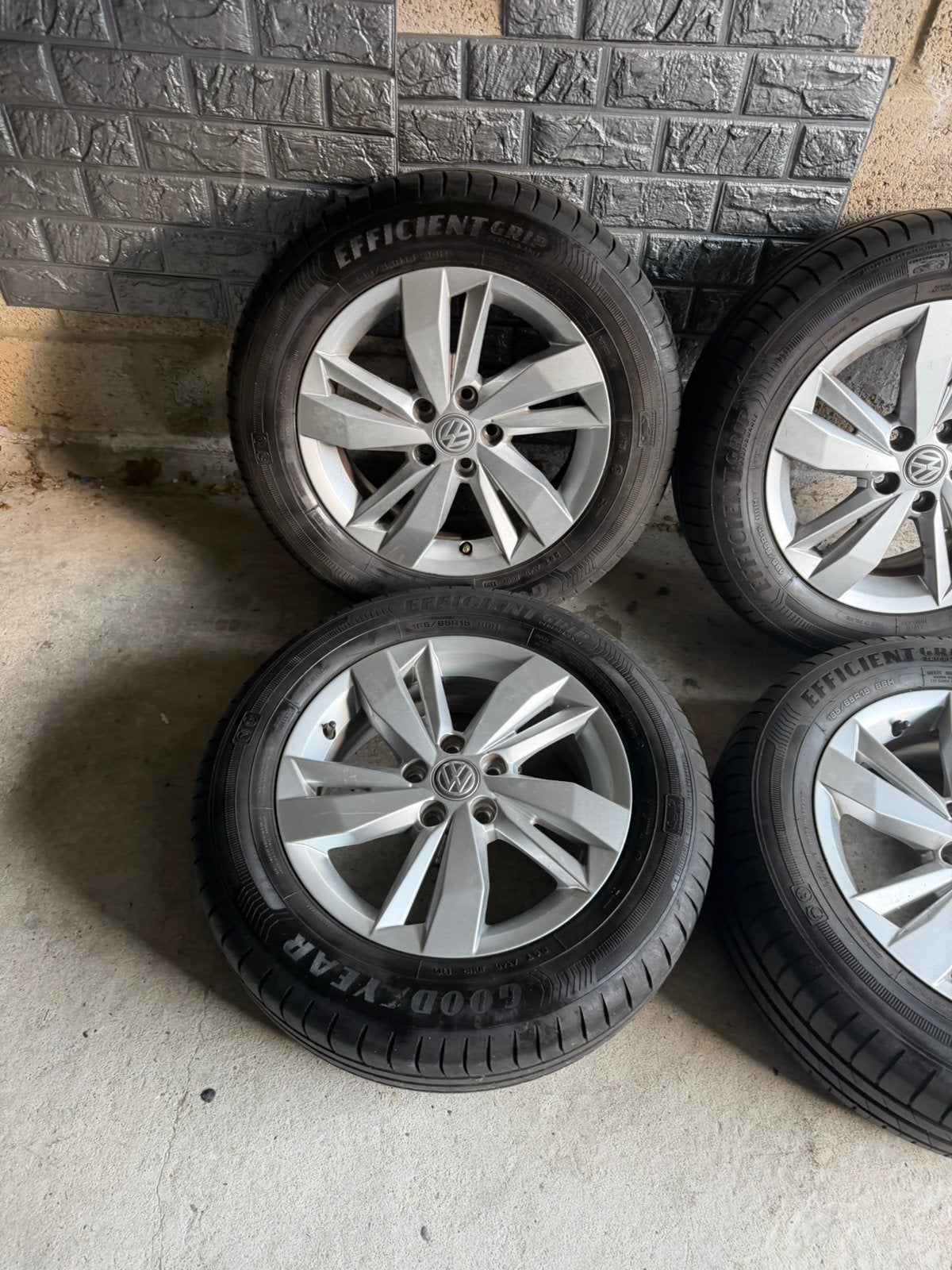 Orginele Volkswagen Polo velgen met banden 185.65.15, Ophalen of Verzenden