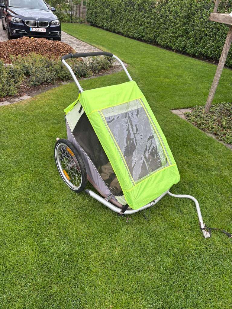 Fietskar croozer 2 personen, Fietsen en Brommers, Ophalen, Gebruikt, Kinderkar