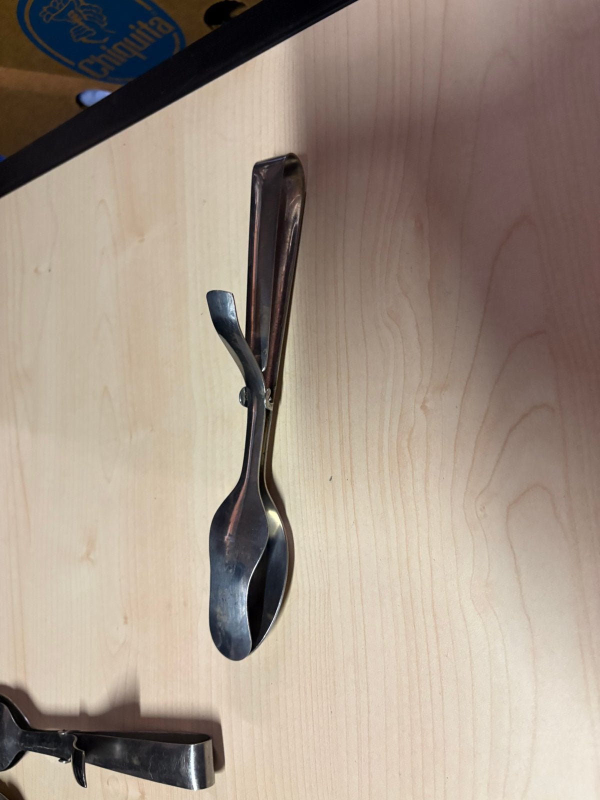 Salade tang inox ( zie omschrijving), Ophalen