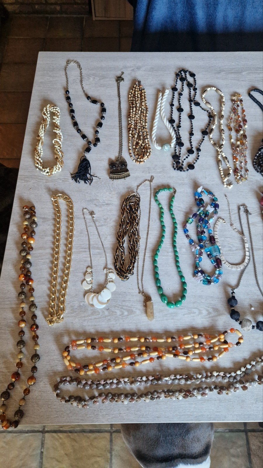set juwelen, Ophalen
