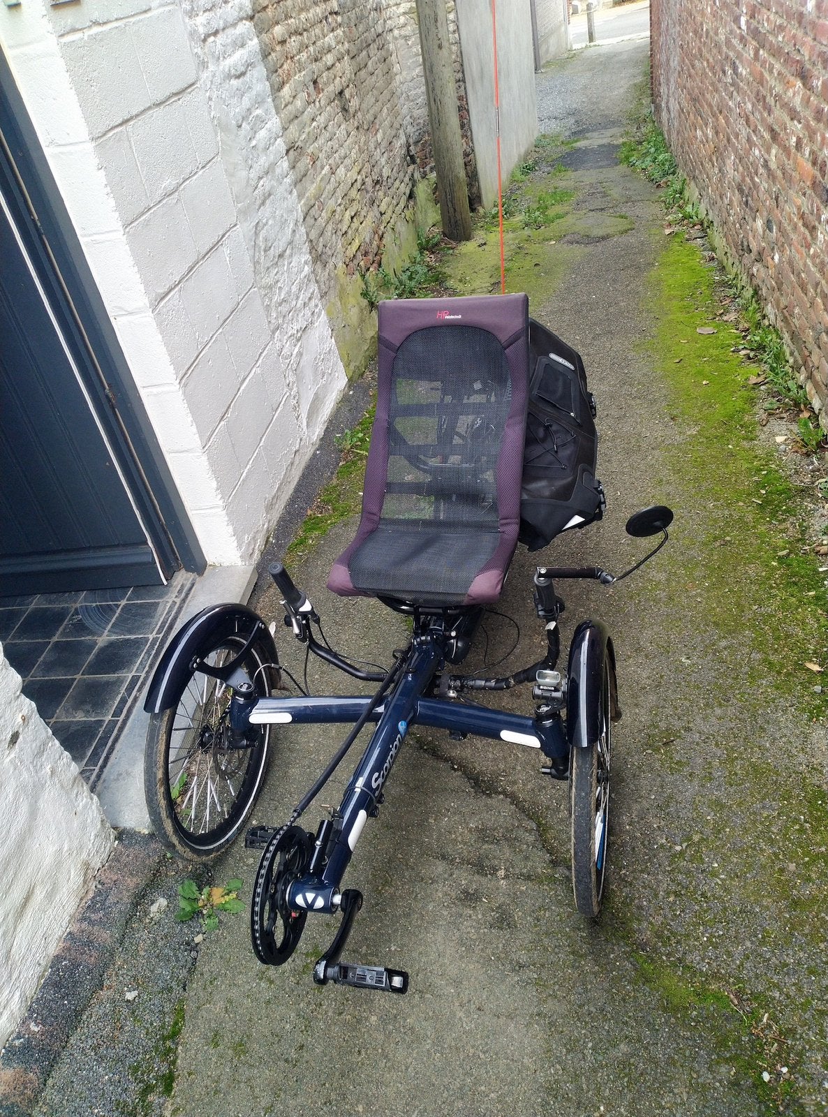 HP velotechnik scorpion fx20 électrique, Vélos & Vélomoteurs, Enlèvement, Utilisé, Frein à disque