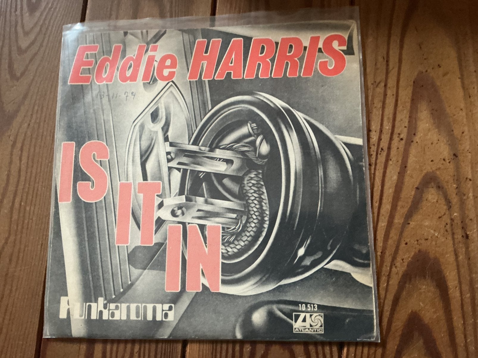 7” Eddie Harris - is it in, Cd's en Dvd's, Ophalen of Verzenden, Gebruikt