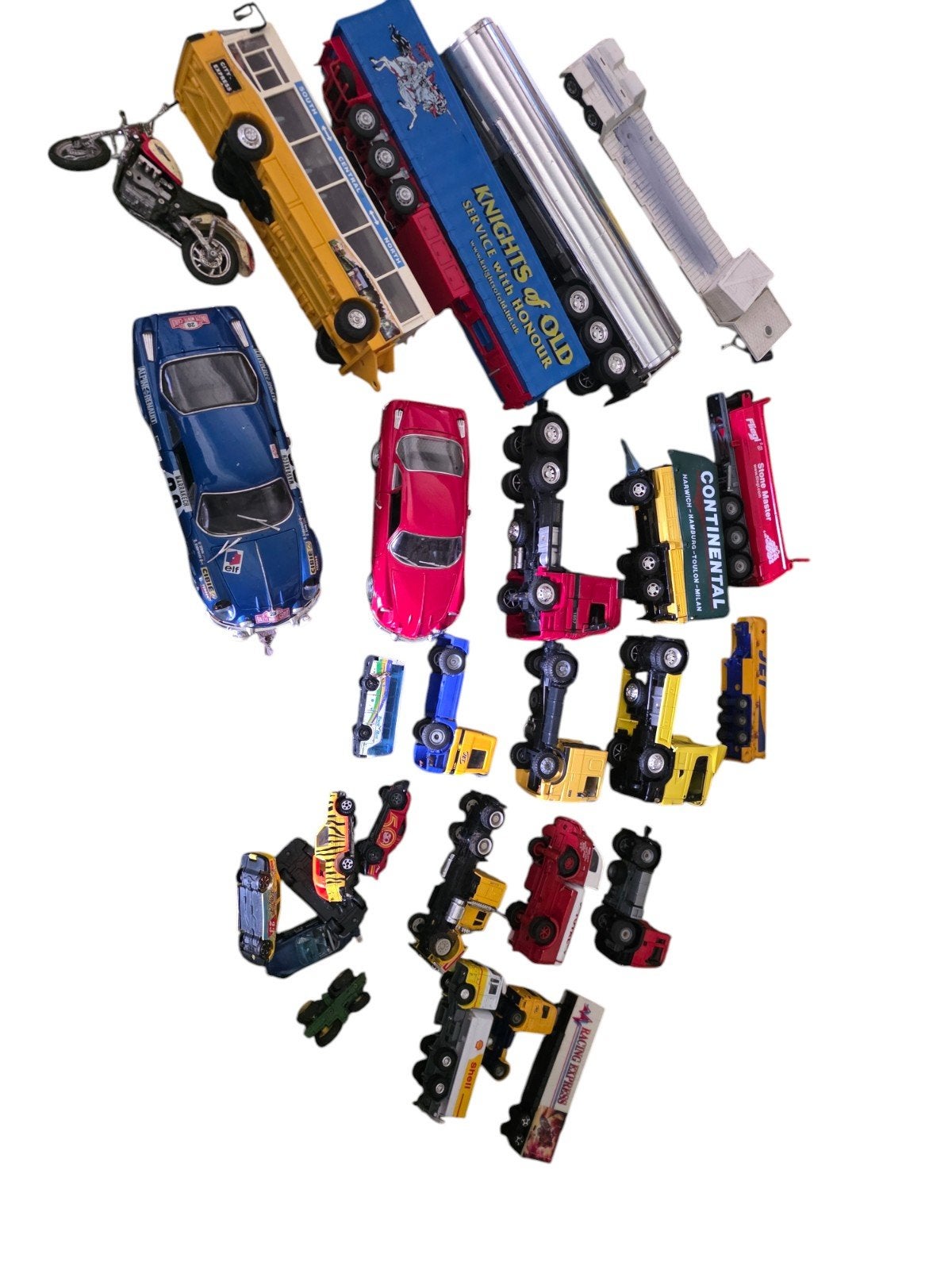Lot d'ancienne mignatures camion voiture remorques, Collections, Transformers, Enlèvement ou Envoi