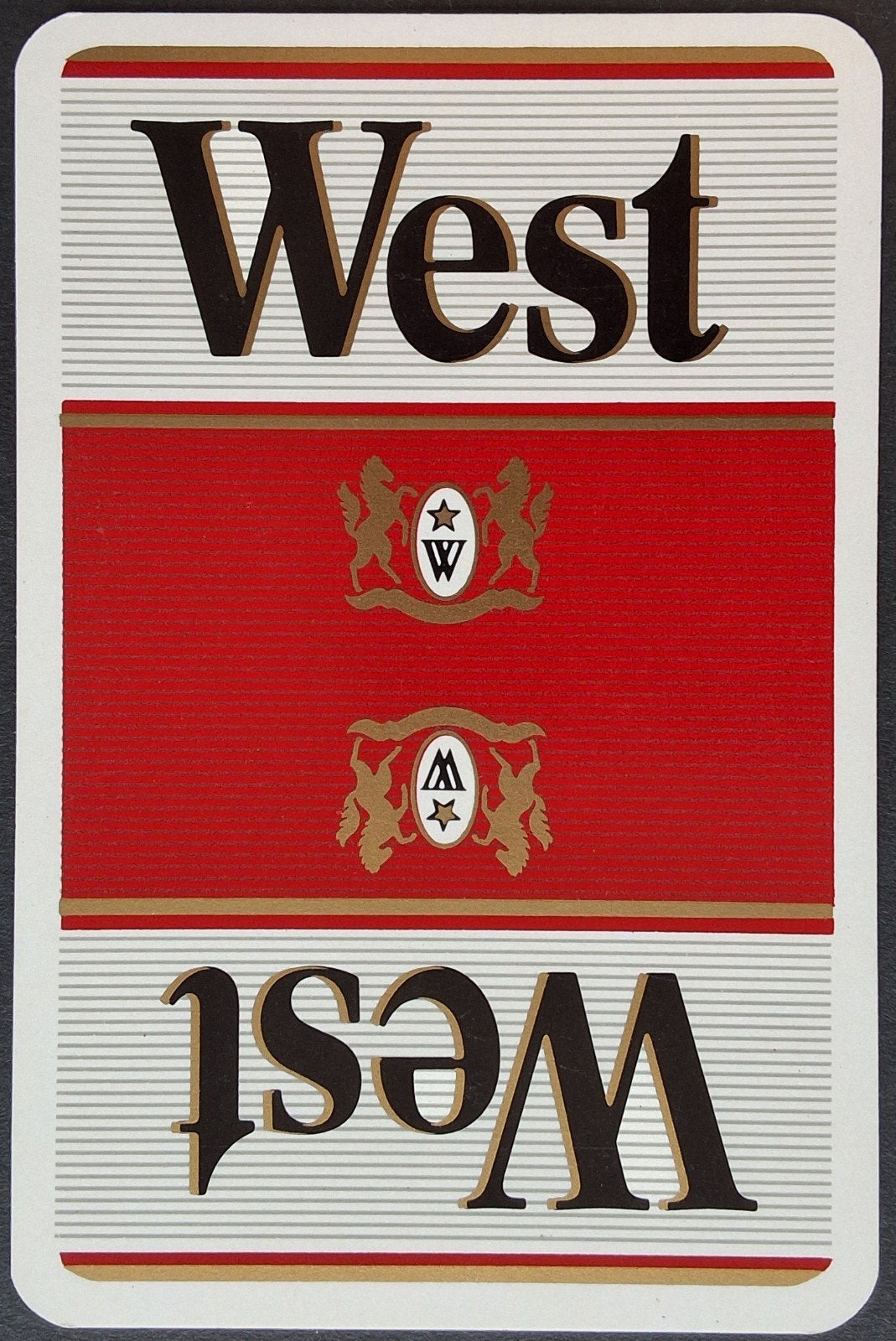 1 Speelkaart  West, Ophalen of Verzenden