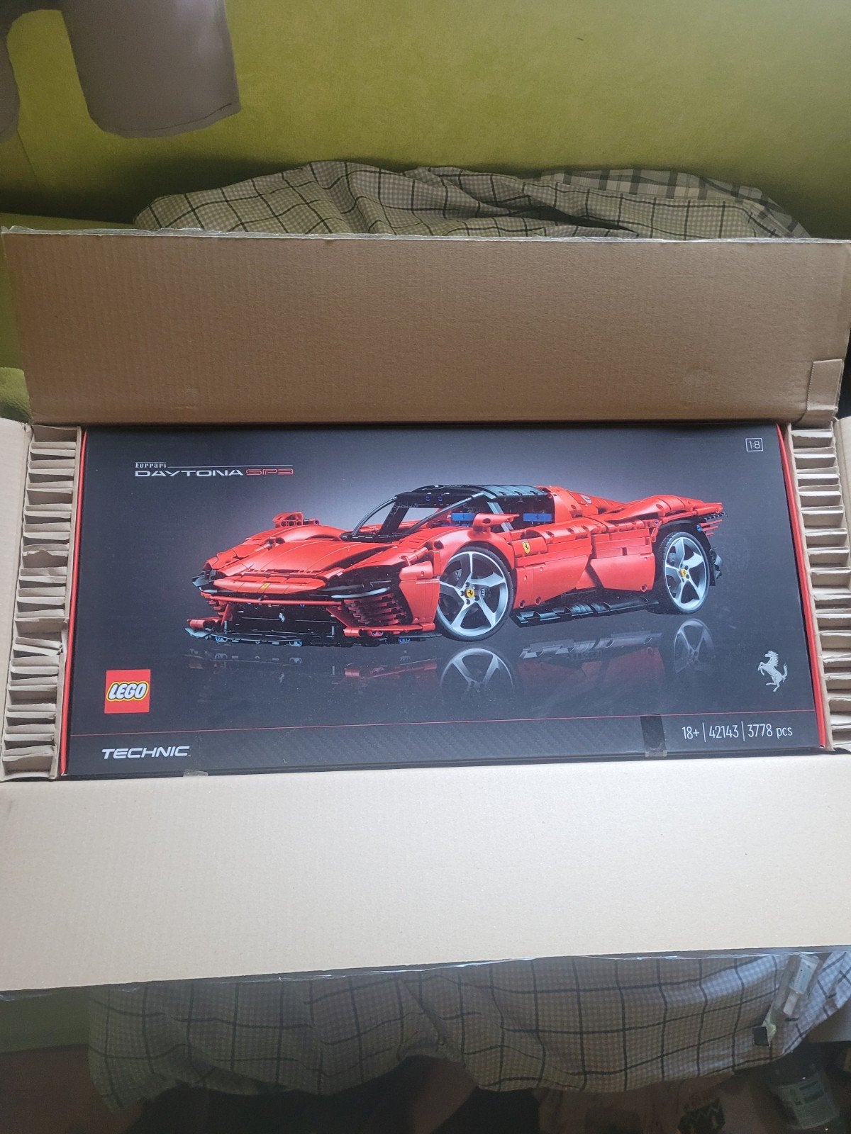 Lego Daytona SP3, Ophalen, Lego
