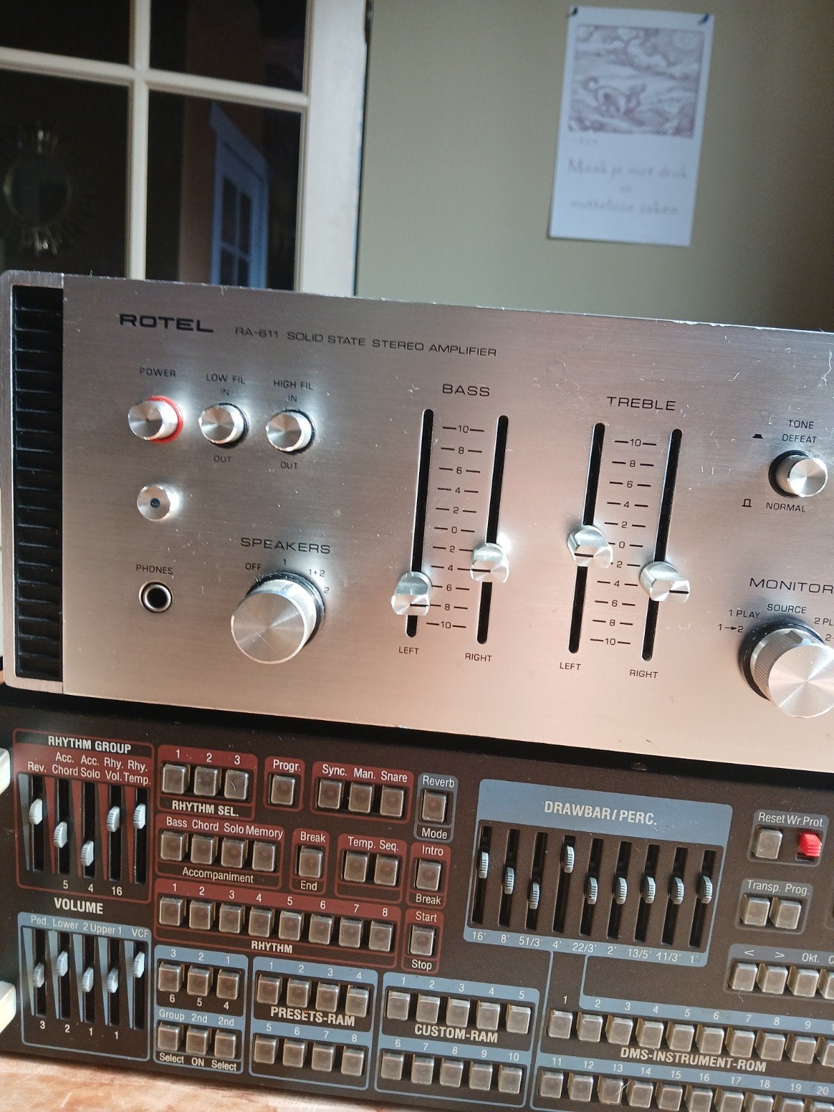 Rotel ra-611, Audio, Tv en Foto, Versterkers en Ontvangers, Ophalen of Verzenden