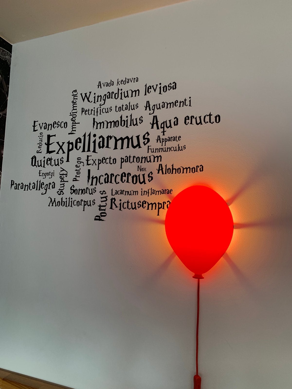Ikea wandlamp kind, ballon, Ophalen, Zo goed als nieuw, IKEA