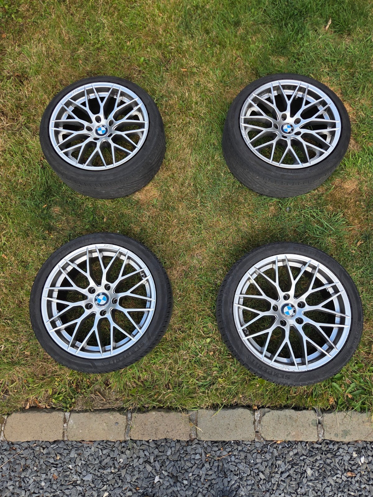 4 Jantes BMW 5x120 8jx18 ET30, Auto-onderdelen, Banden en Velgen, Overig, Overige, Band(en)