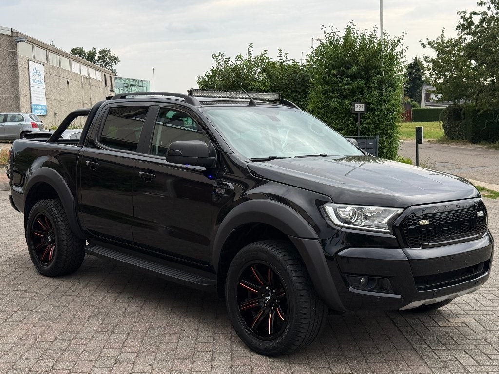 Ford Ranger Pick-Up 3.2 TDCi 2019 Automaat met 97.000 KM, Autos, Cuir, Achat, Euro 6, Feux de virage