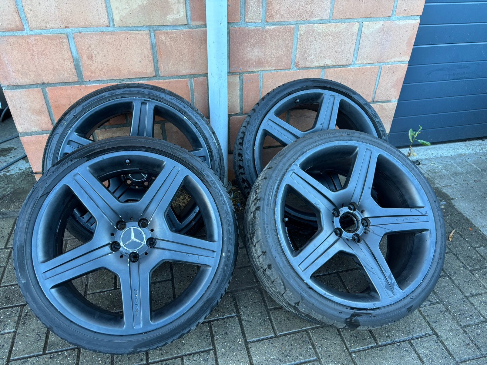 Amg Mercedes 20 Inch Velgen, Auto-onderdelen, Banden en Velgen, Ophalen, 20 inch, Banden en Velgen