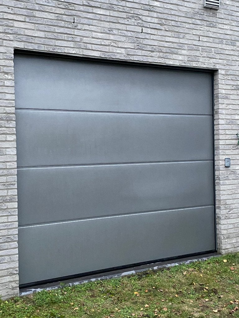 Sectionale garagepoort Hormann, Doe-het-zelf en Bouw, Minder dan 200 cm, Garagedeur, Zo goed als nieuw, Metaal