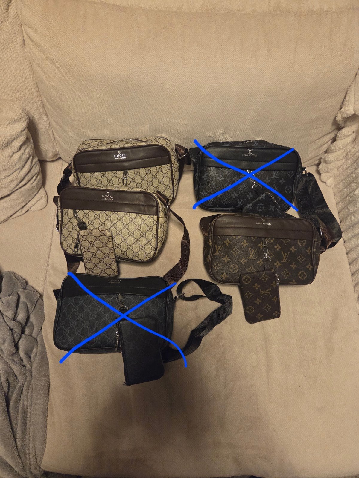 GC en LV tas, Handtassen en Accessoires, Ophalen