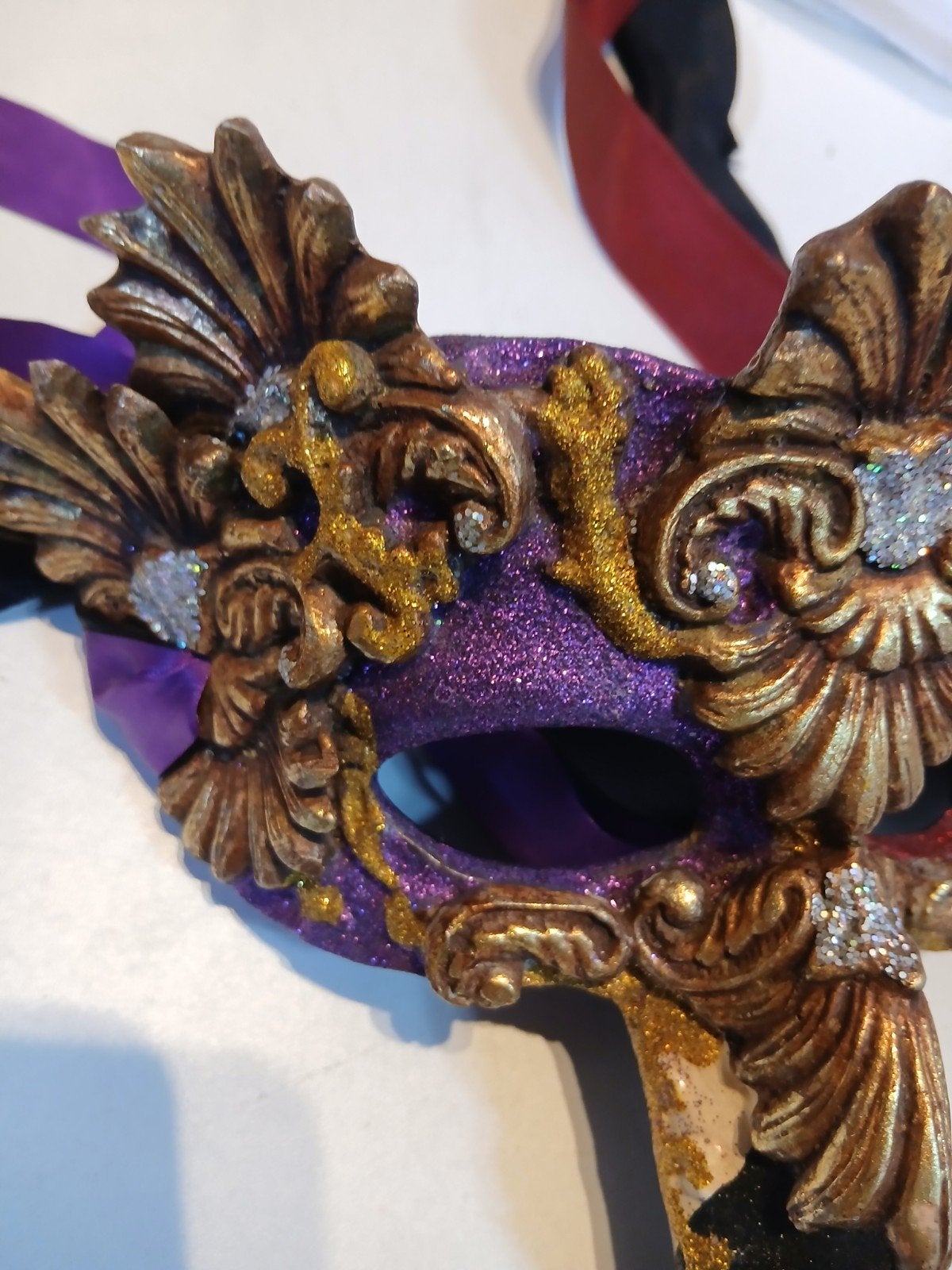 Venetiaans snavel masker in hout, Ophalen of Verzenden