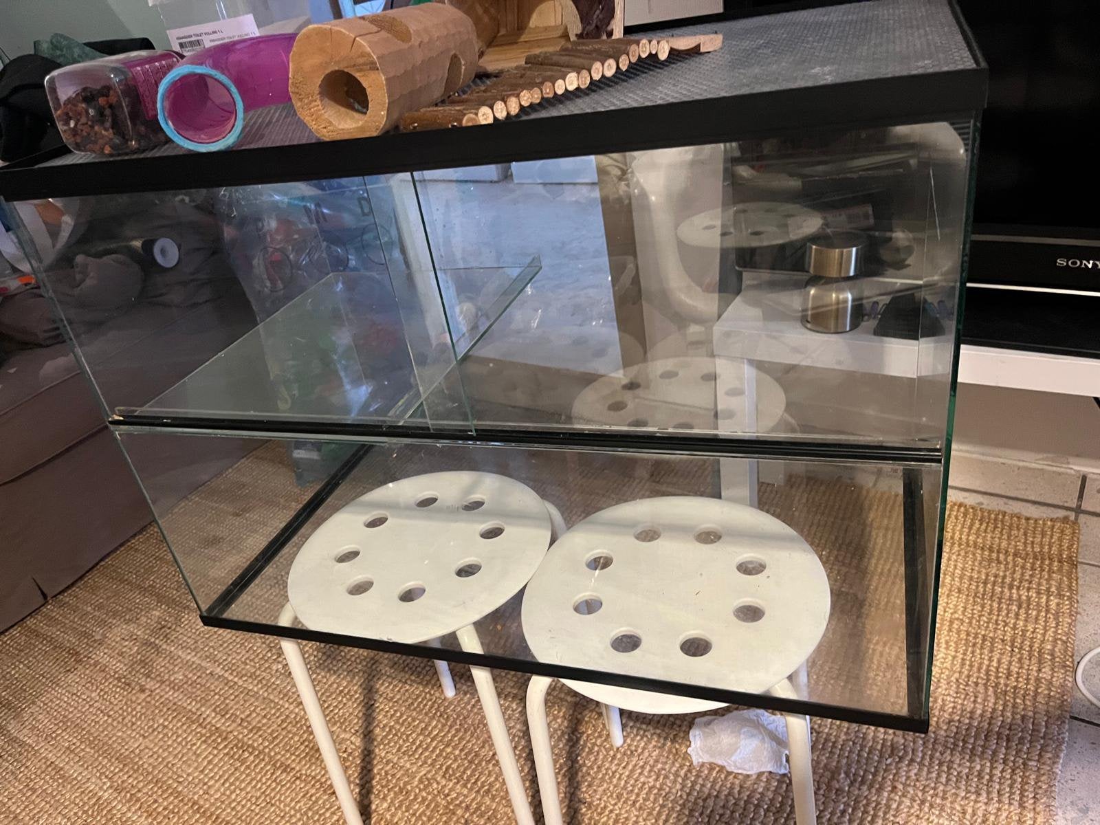 Hamsterterrarium, Dieren en Toebehoren, Ophalen, Kooi, 60 tot 90 cm, Minder dan 75 cm