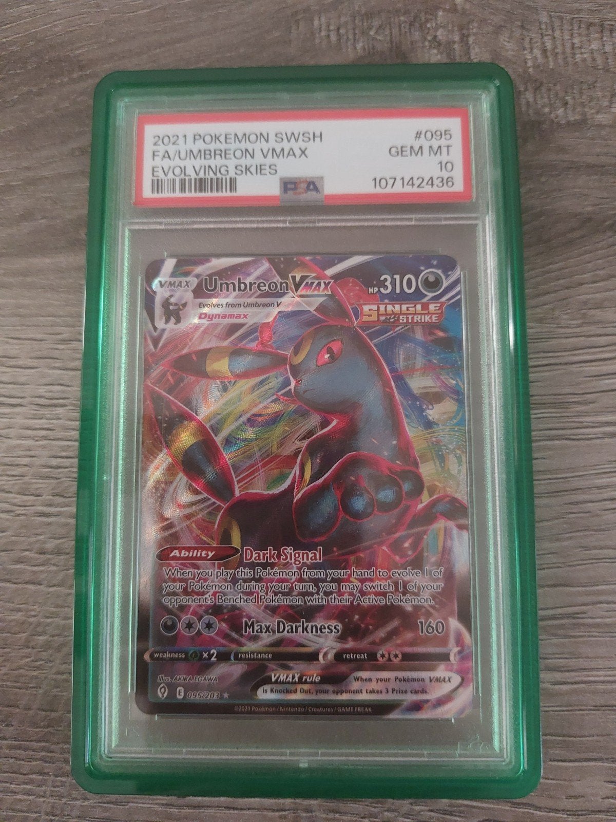 umbreon vmax psa 10, Ophalen of Verzenden