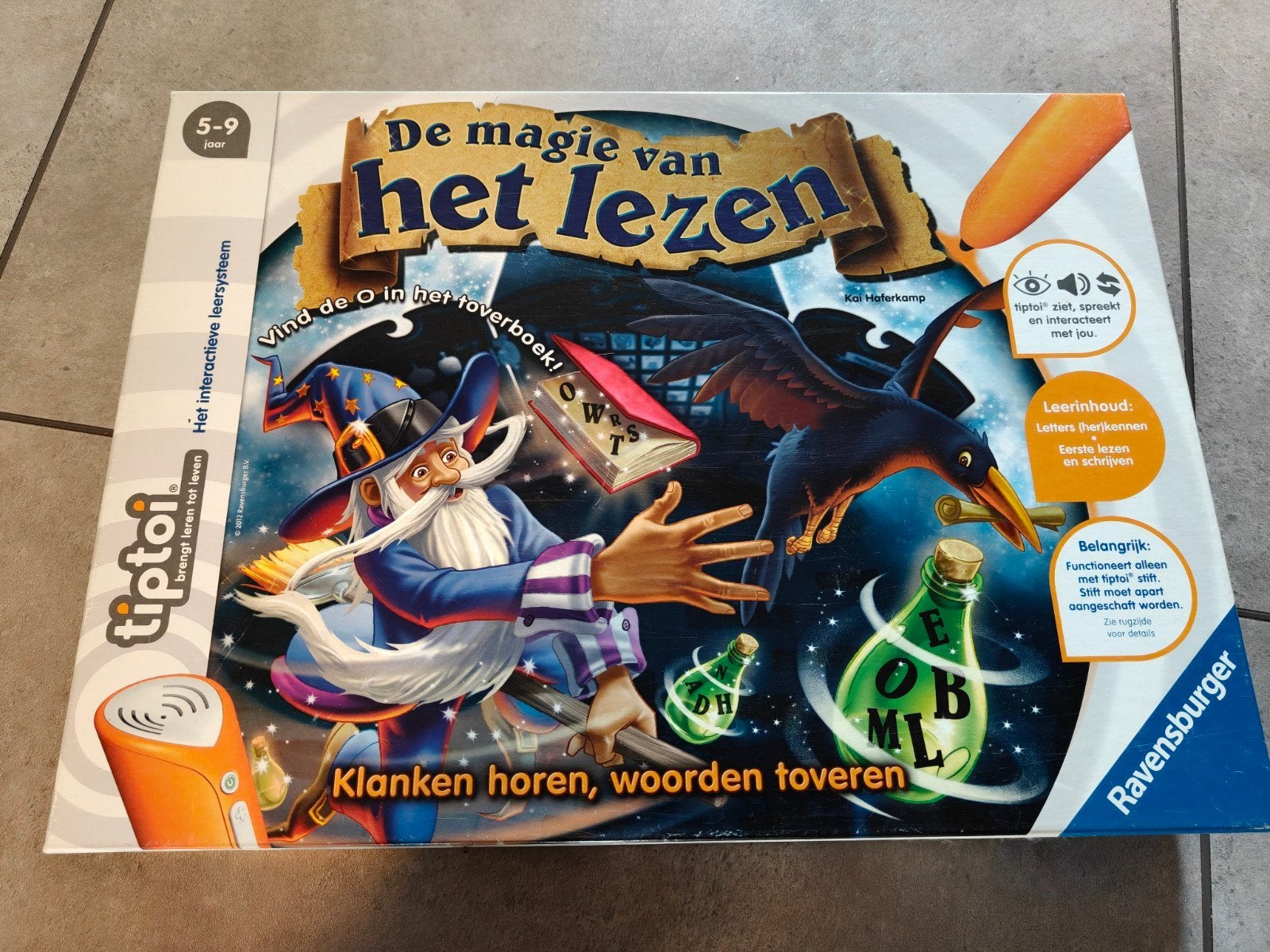 Tiptoi spel - De magie van het lezen, Enlèvement