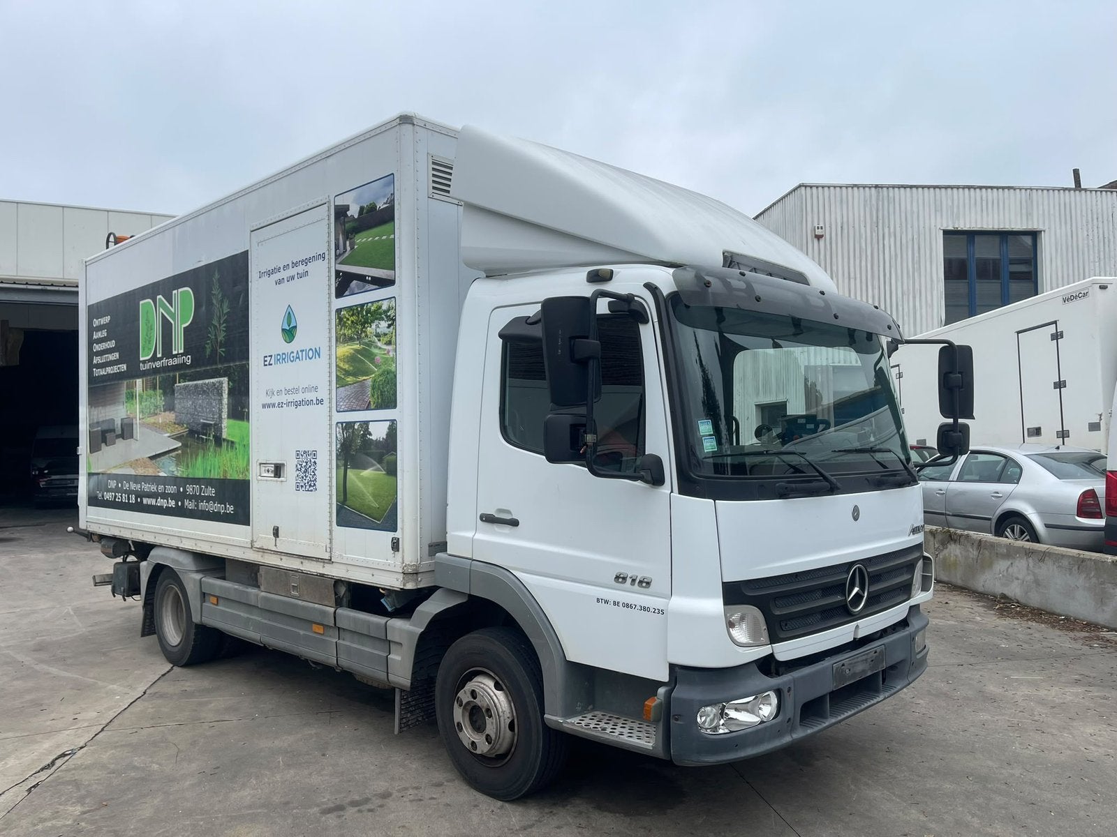 Mercedes-Benz ATEGO 818 automatique, Auto's, Automaat, Mercedes-Benz, Diesel, Particulier