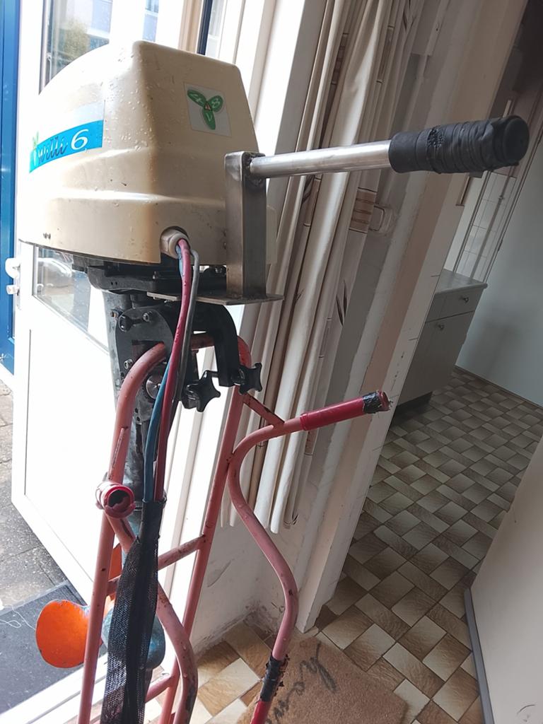 Elektrische langstaart boordmotor 48v BLDC 6kw professional, Ophalen, Buitenboordmotor