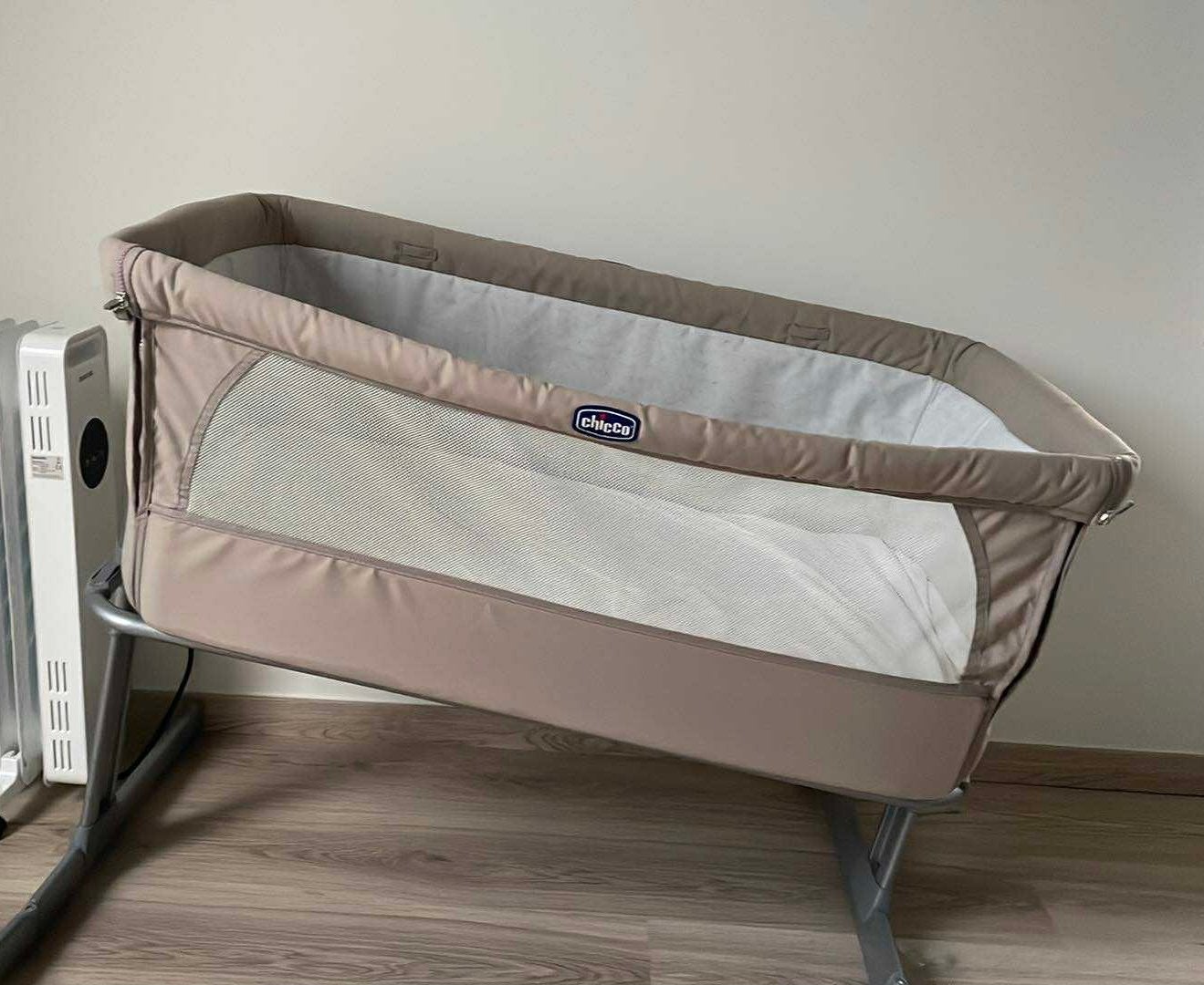 Co sleeper chicco met toebehoren, Enlèvement, Utilisé