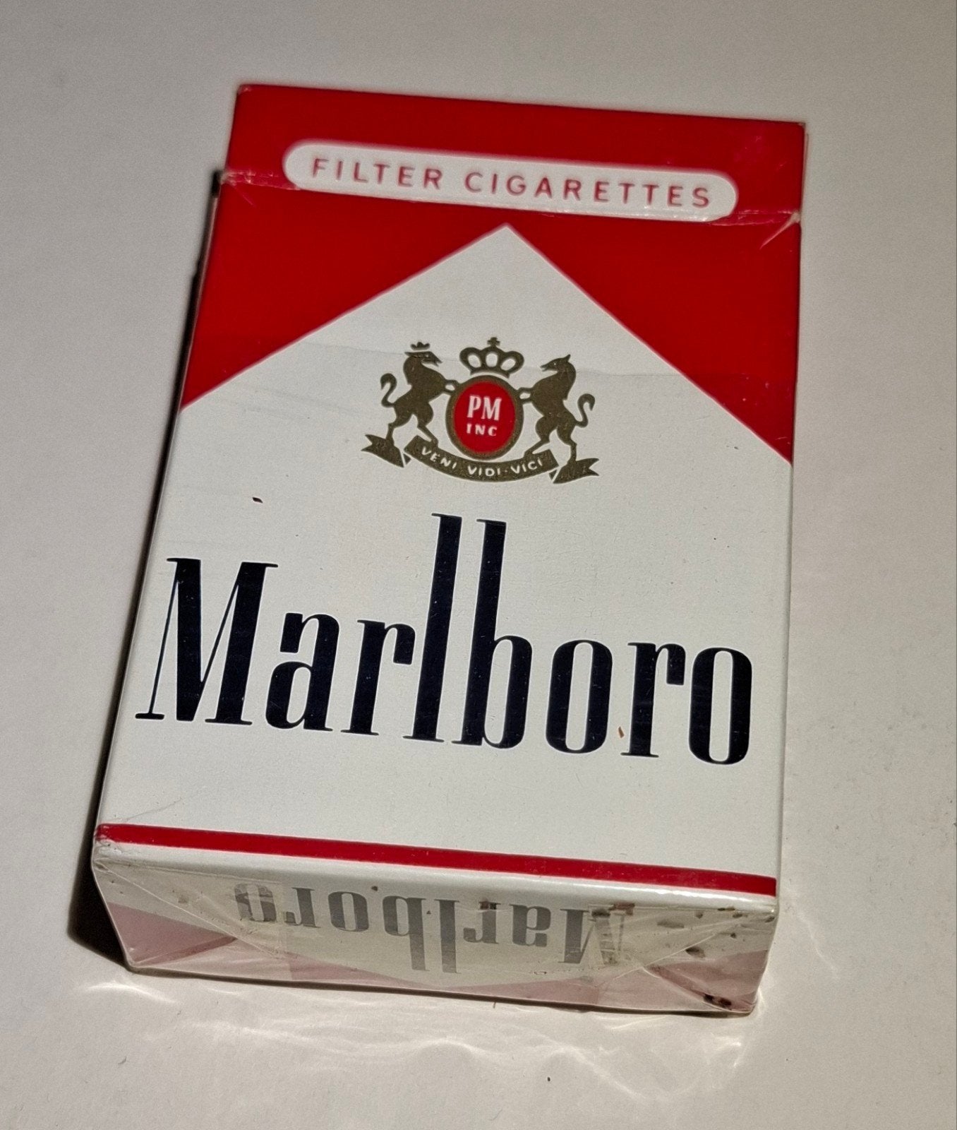 klassiek, vintage pakje Marlboro sigaretten. regie Française, Verzamelen, Ophalen of Verzenden